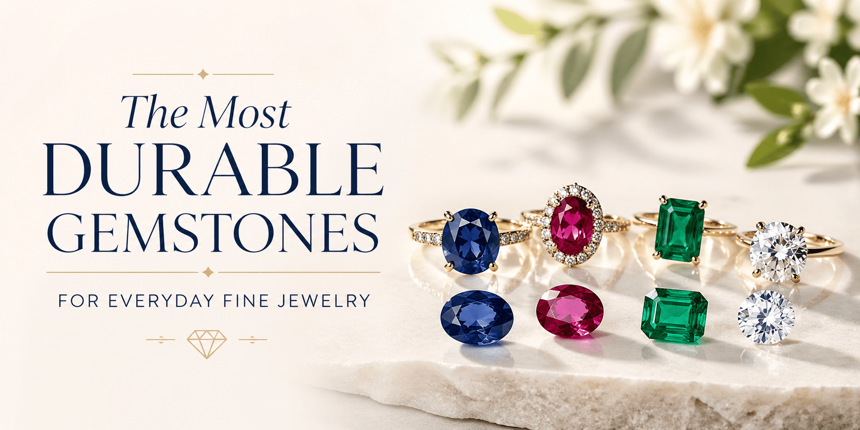 The Most Durable Gemstones for Everyday Fine Jewelry