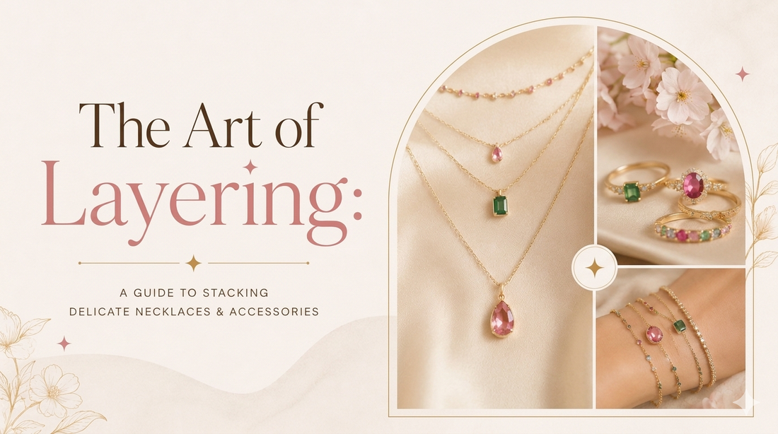 "The Art of Layering: Less Is More" — A guide to stacking delicate necklaces or rings without looking overdone