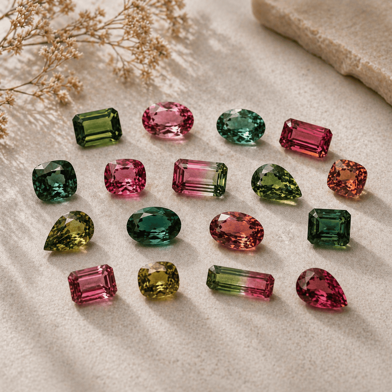 Tourmaline Earring Set