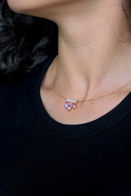 Pastel Drift Slider Necklace