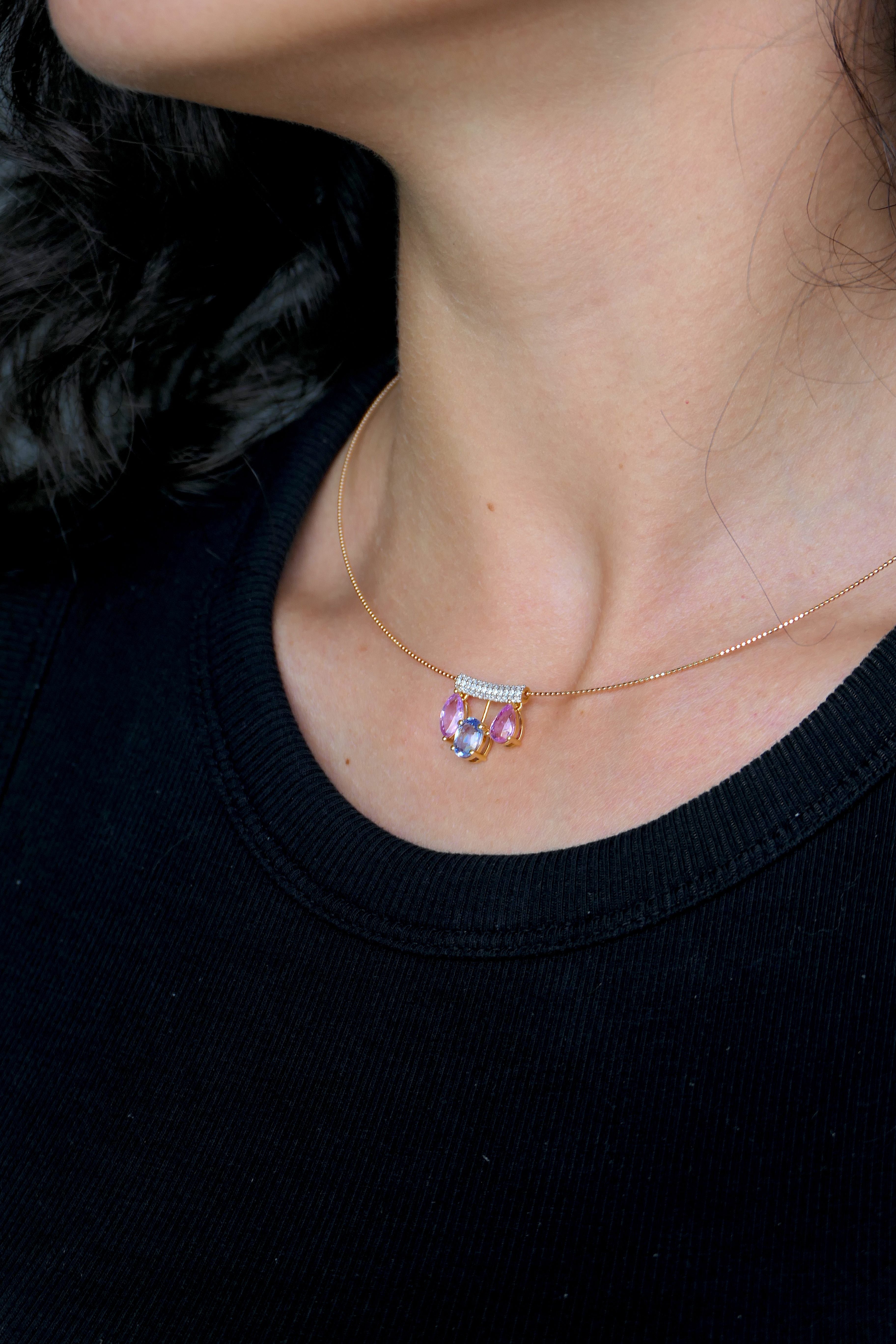 Collar deslizante Pastel Drift