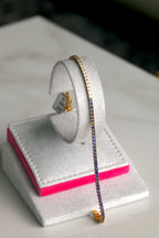 Pulsera de tenis Dúo de medianoche
