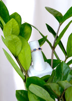 Blue Sapphire Duet Ring