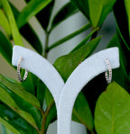 Aretes de aro Mocha Luxe