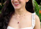 Cascade Marquise Drop Necklace