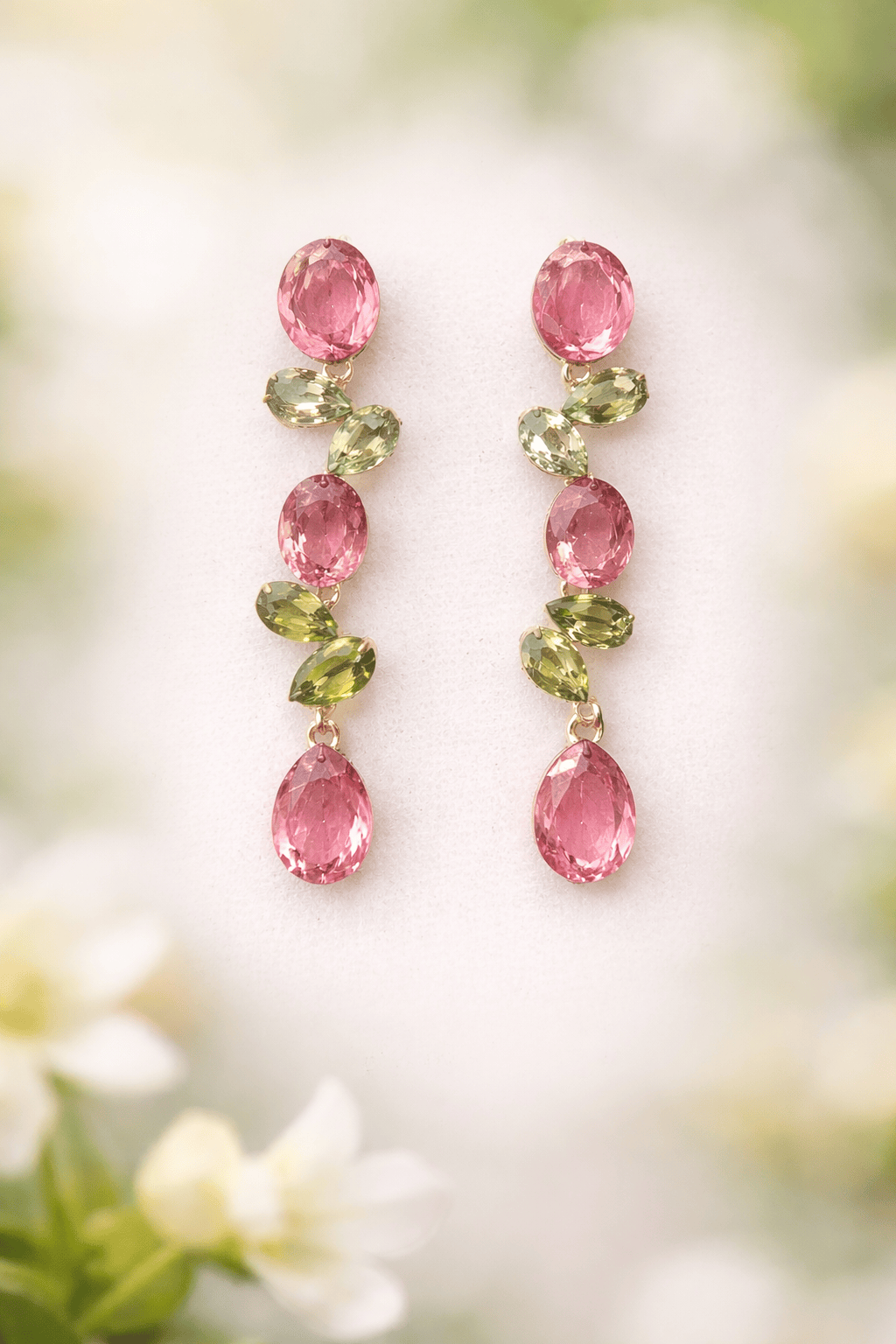 Blush & Grove Tourmaline Earring Pair Set