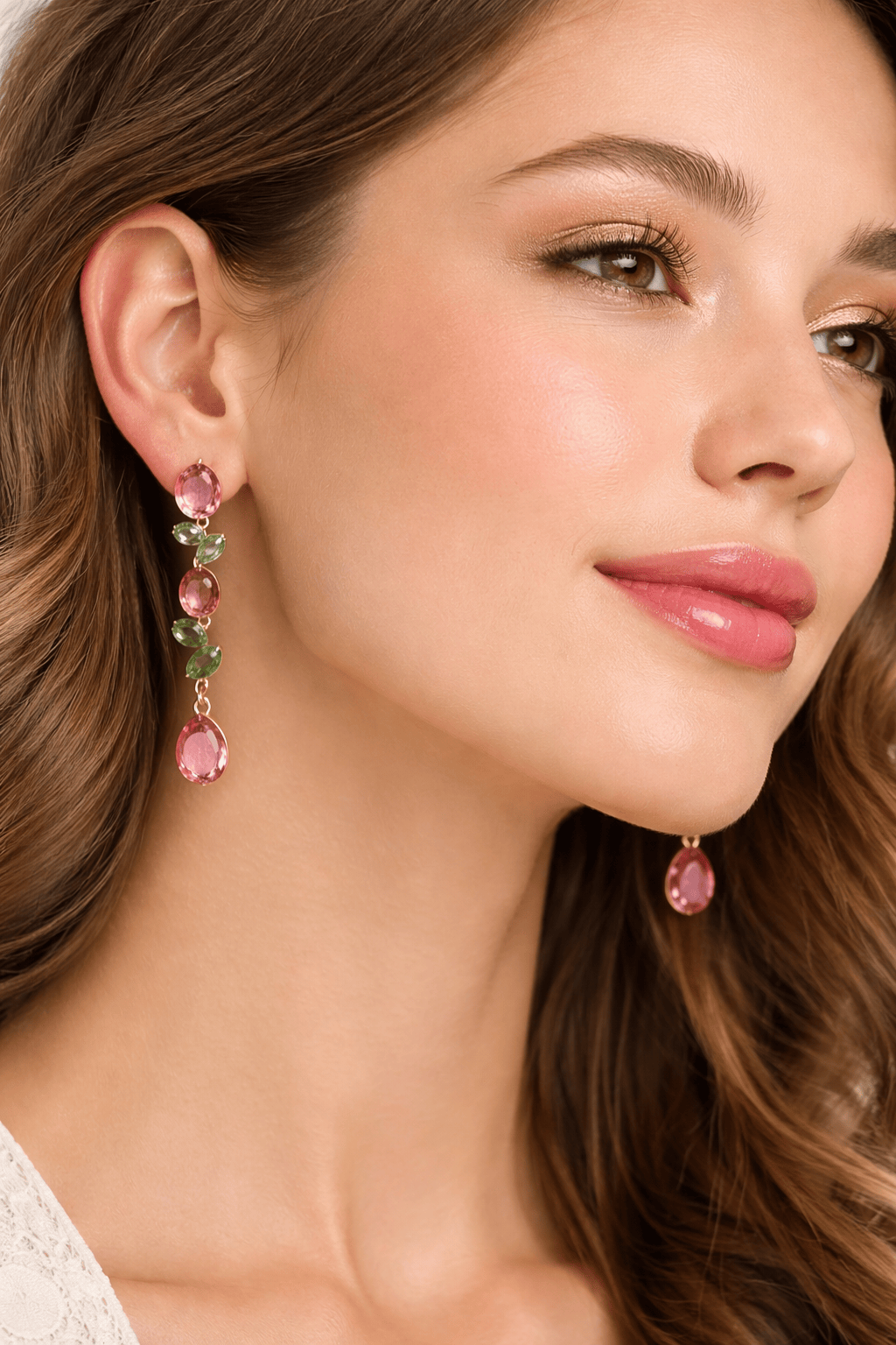 Blush & Grove Tourmaline Earring Pair Set