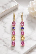 Pendientes de gota Zafiro Candy Bloom