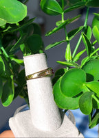 Anillo grueso con banda Horizon