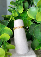 Anillo grueso con banda Horizon