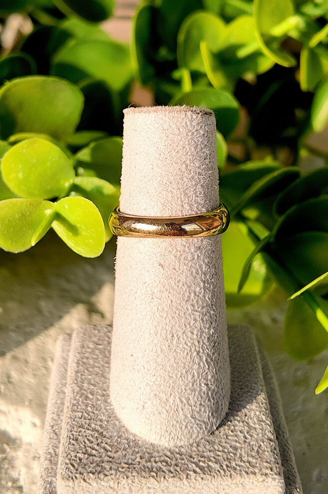 Navette Link Statement Ring