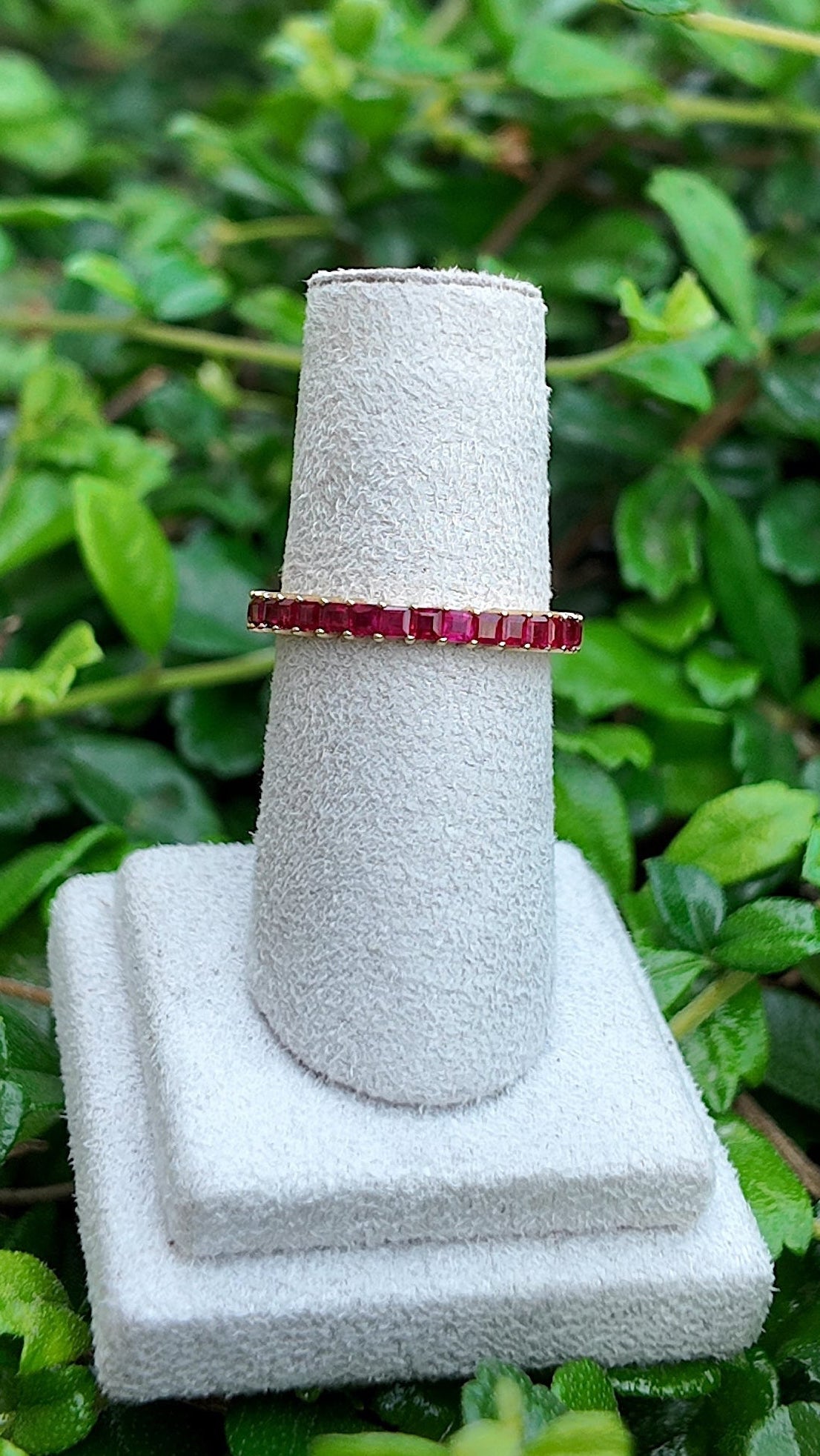Anillo de la Eternidad Princesa Cuadrada