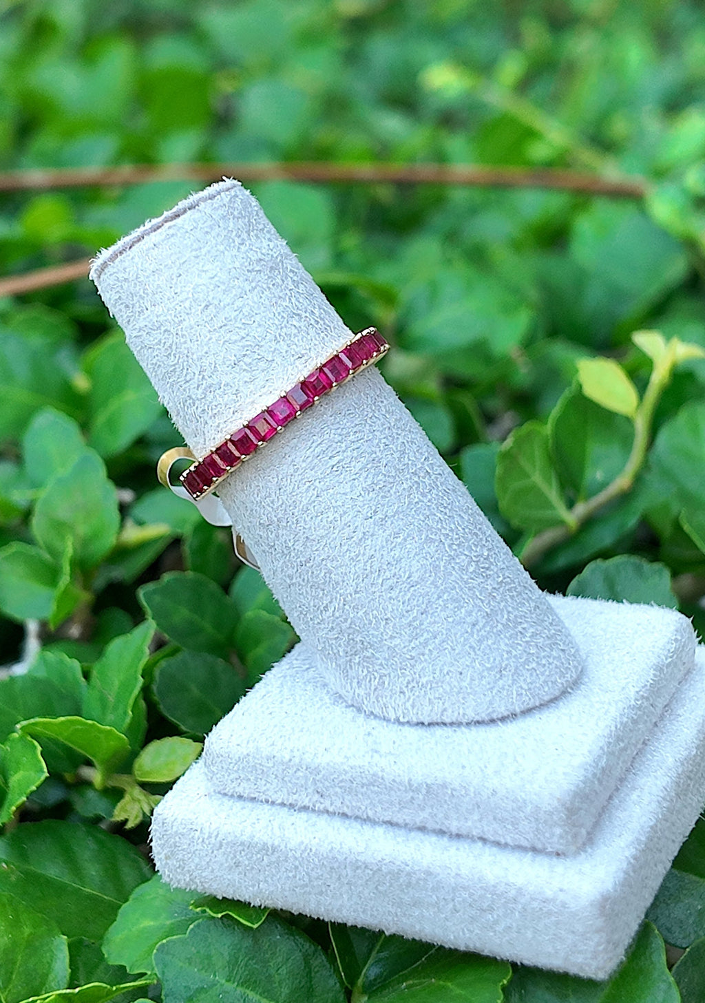 Anillo de la Eternidad Princesa Cuadrada