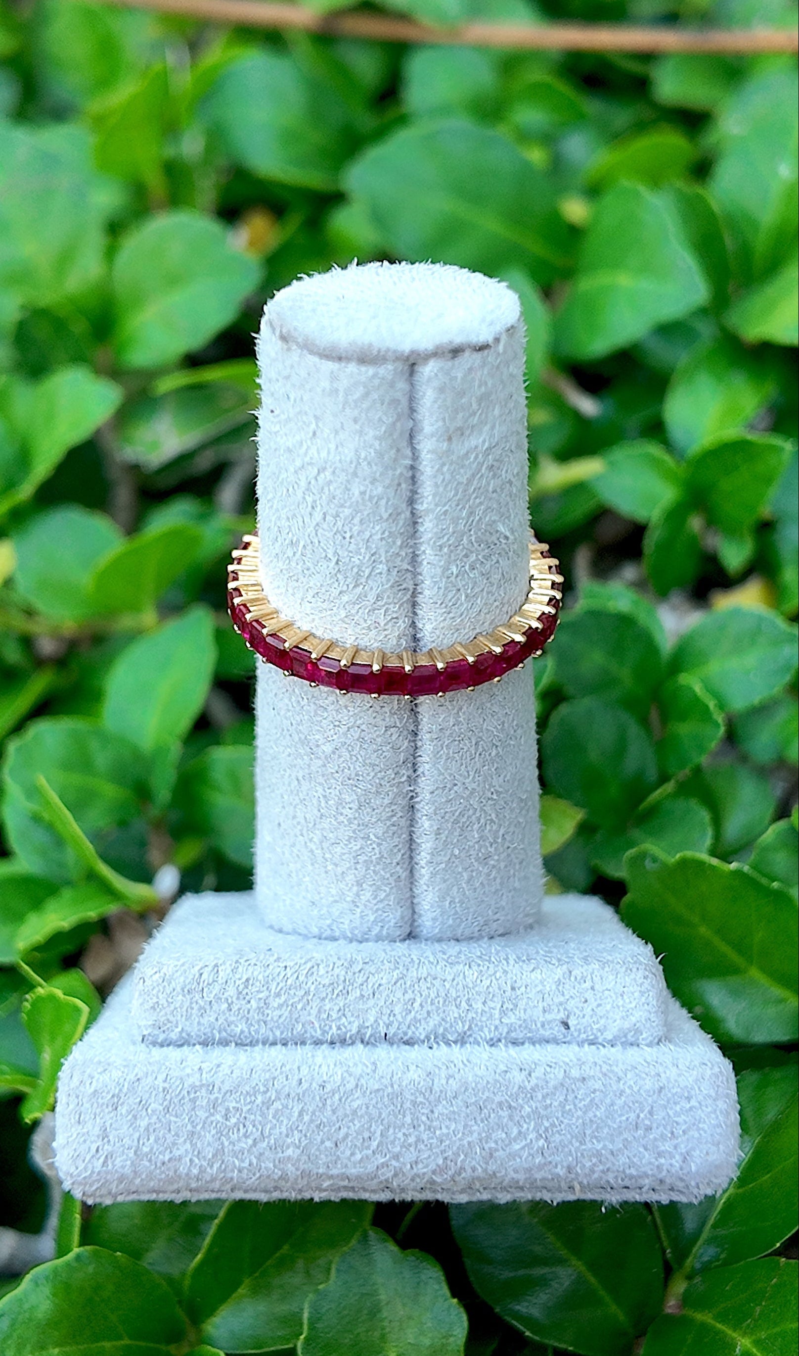 Anillo de la Eternidad Princesa Cuadrada