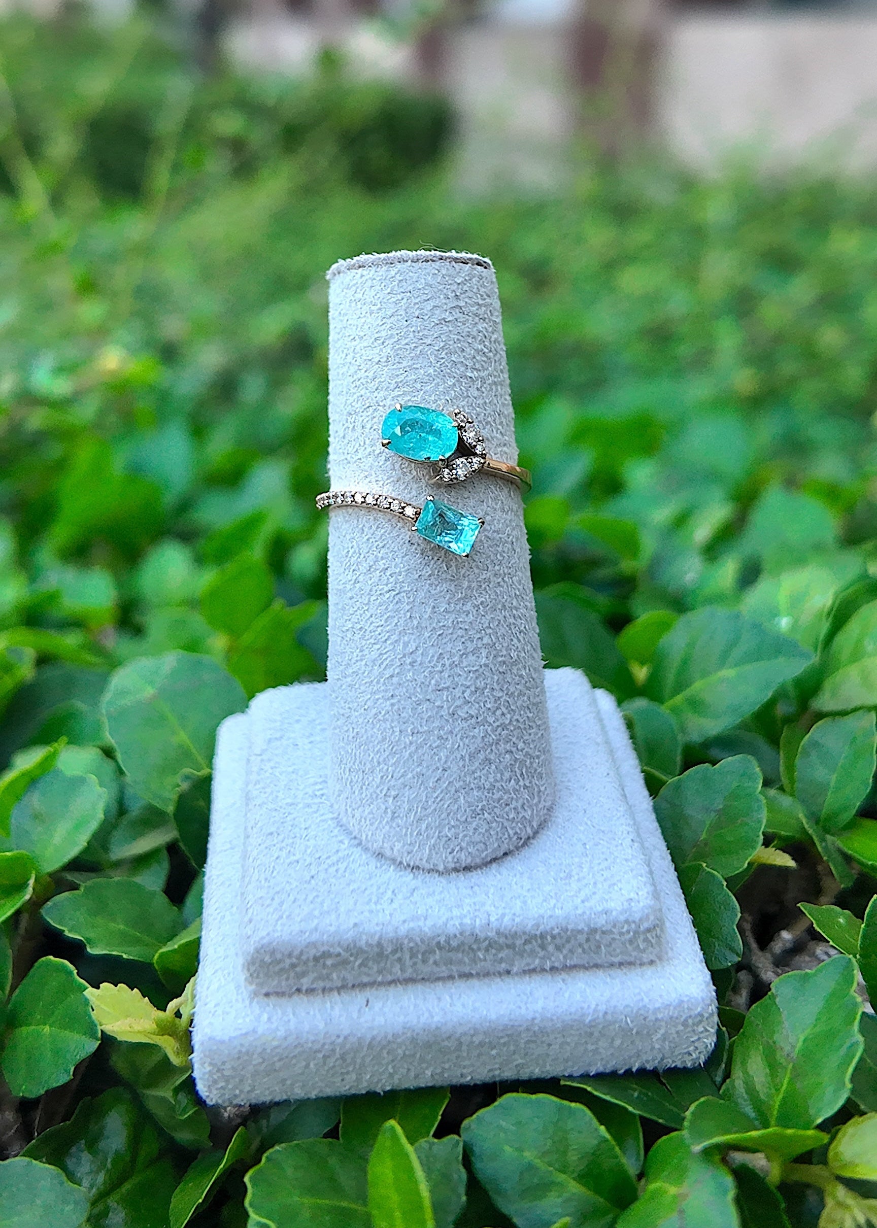 Paraiba Coil Ring