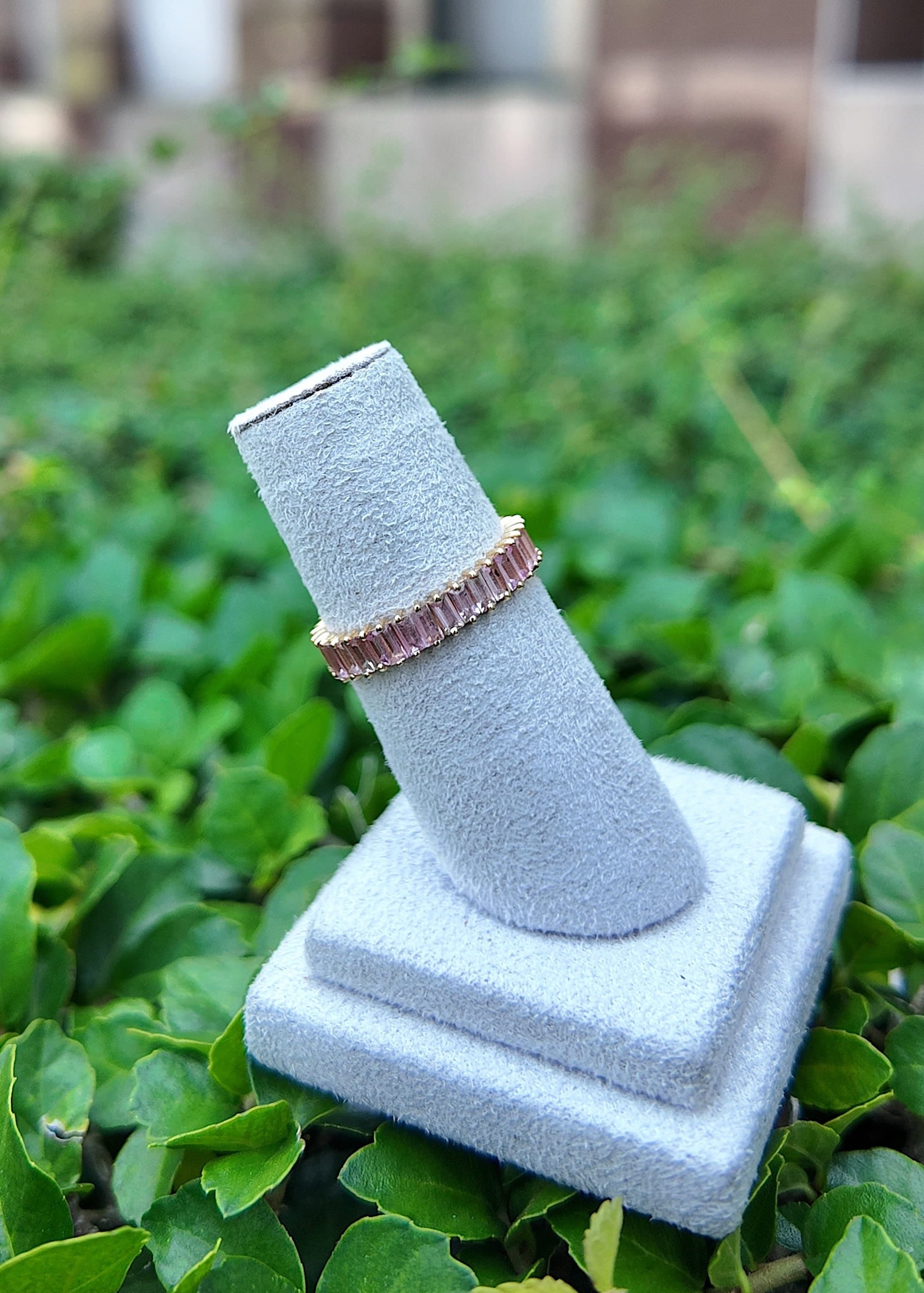 Anillo Eternidad Rise Baguette