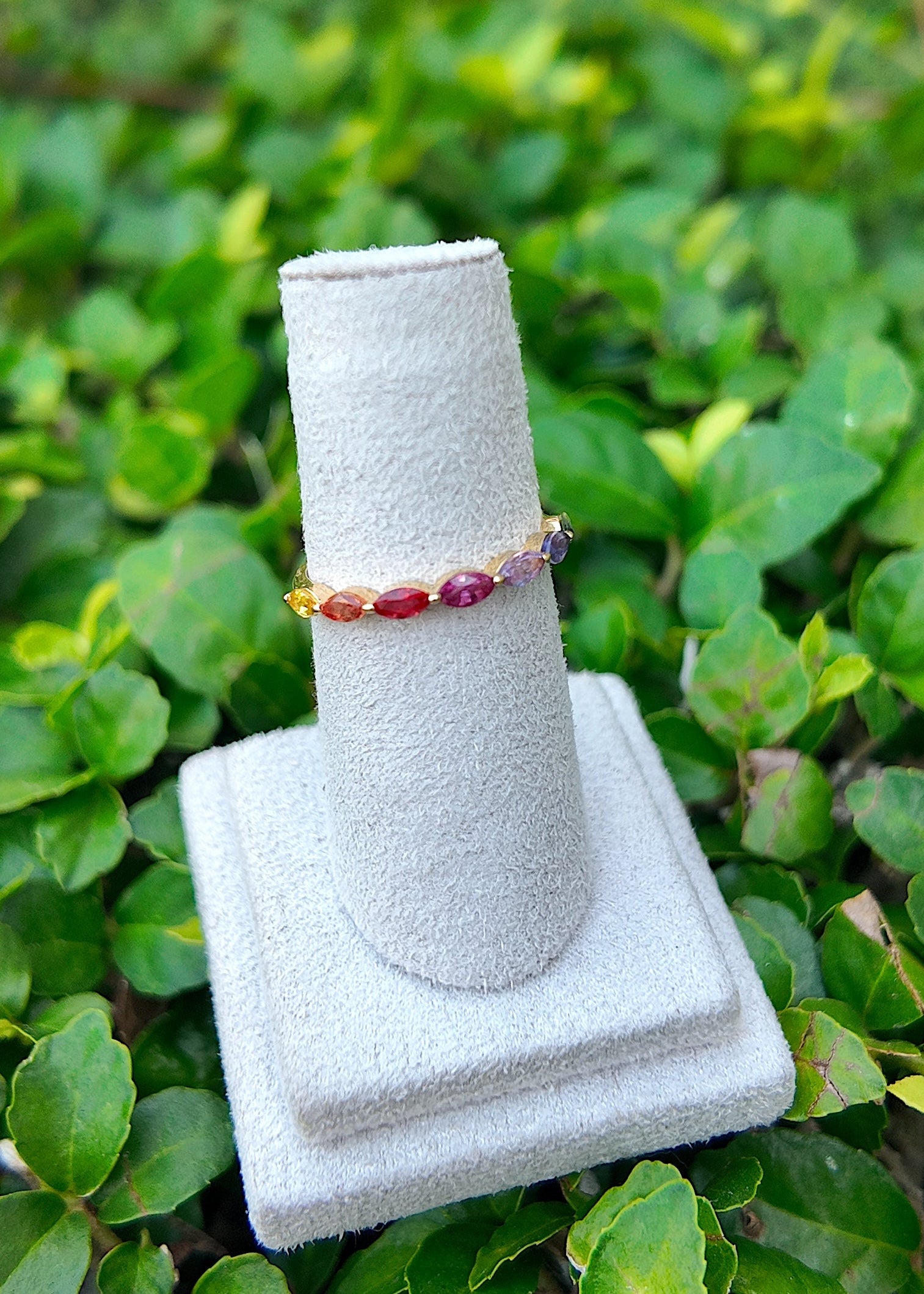 Half Marquise Eternity Ring Band