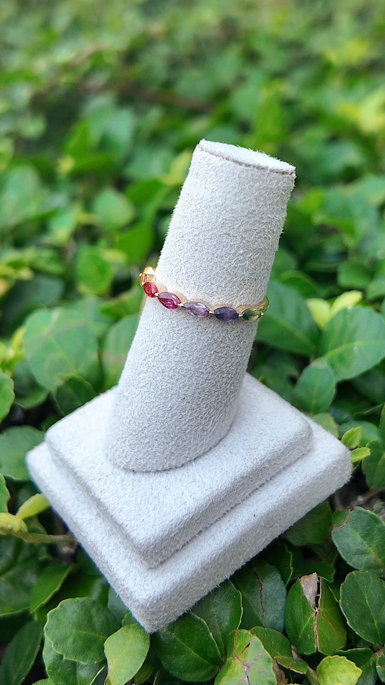 Half Marquise Eternity Ring Band