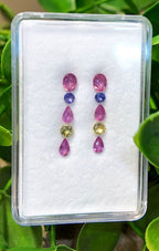 Pendientes de gota Zafiro Candy Bloom