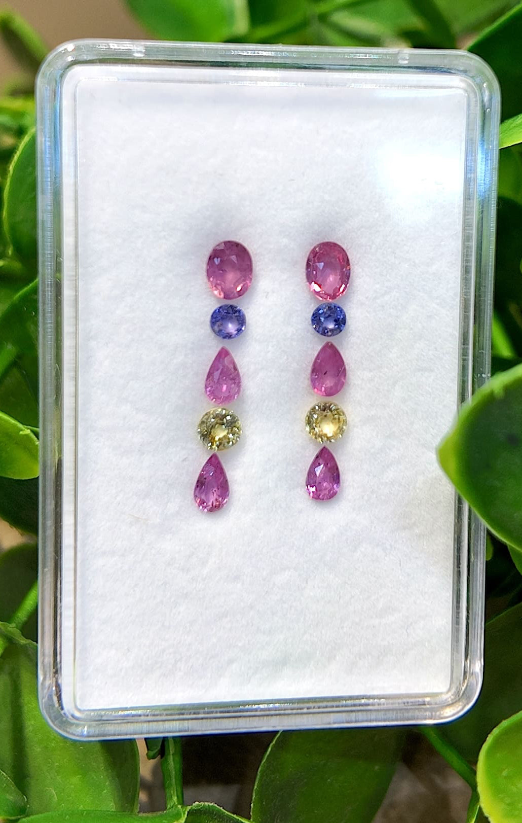 Pendientes de gota Zafiro Candy Bloom
