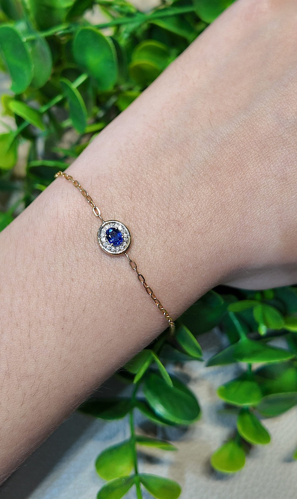 Celeste Oval Link Bracelet