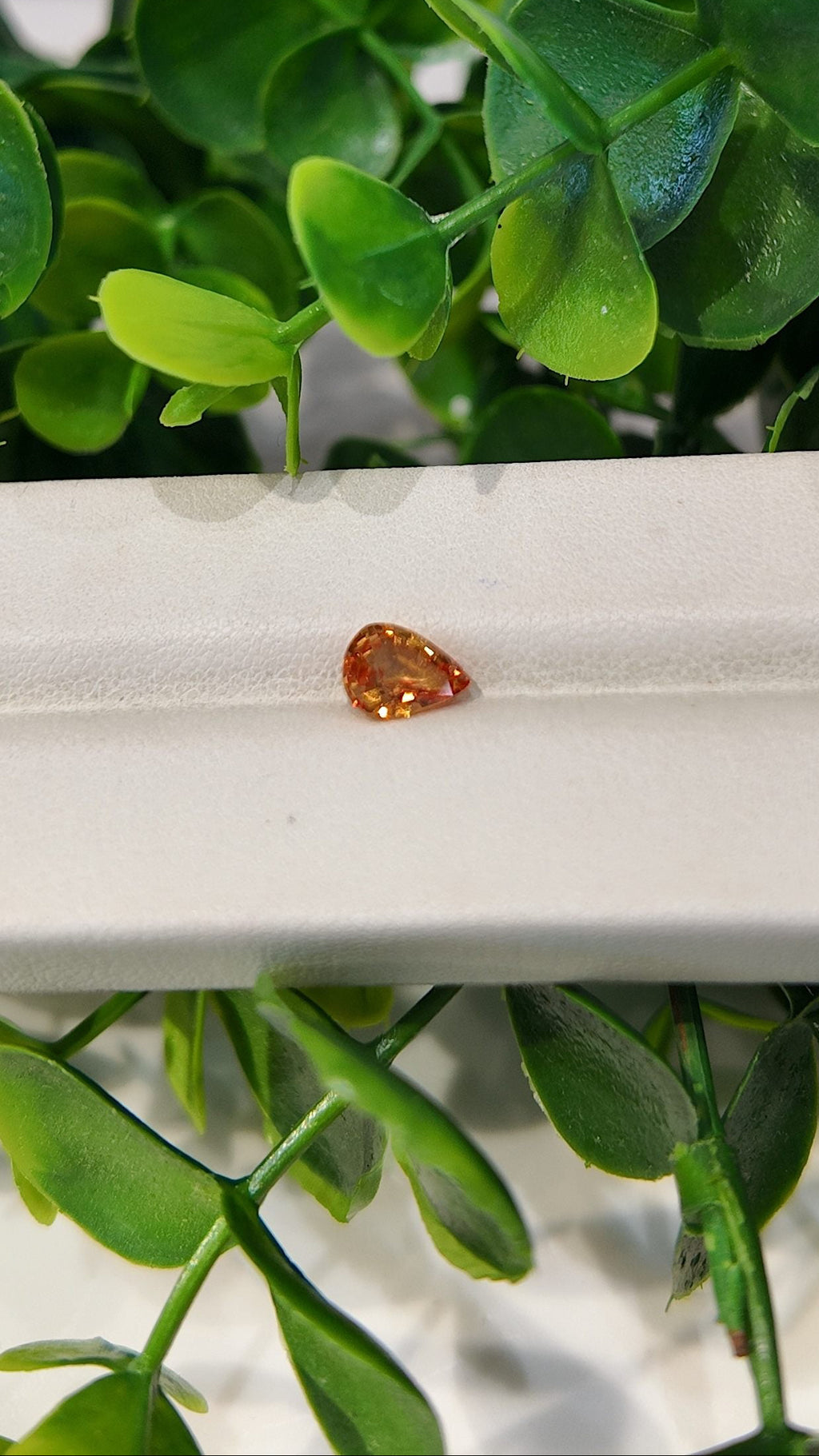 Orange Sapphire 1.5cts