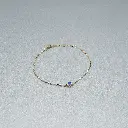 Diamond & Blue Sapphire Dainty Bracelet