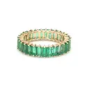 Emerald Baguette Vertical Ring