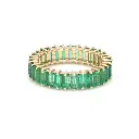 Emerald Baguette Vertical Ring