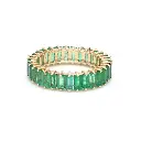 Emerald Baguette Vertical Ring