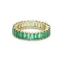 Emerald Baguette Vertical Ring