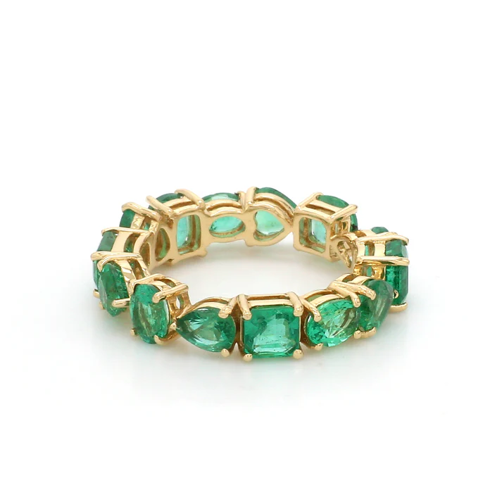 Emerald Mix Shape Ring