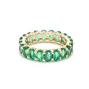 Emerald Oval Eternity Ring