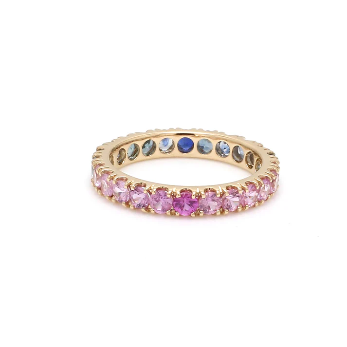 Osaka Pink Blue Ombre Ring