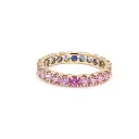 Osaka Pink Blue Ombre Ring