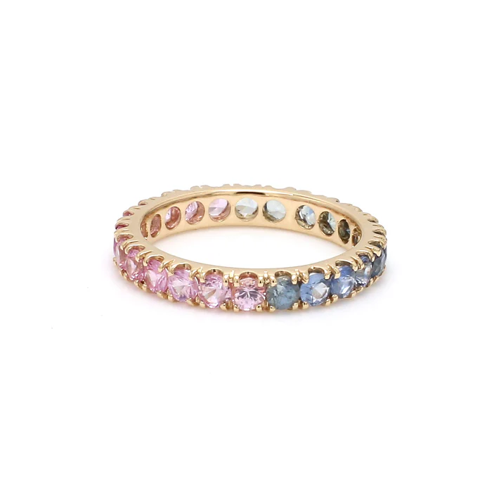 Osaka Pink Blue Ombre Ring