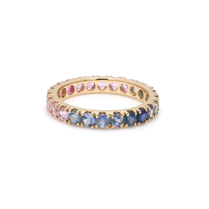 Osaka Pink Blue Ombre Ring