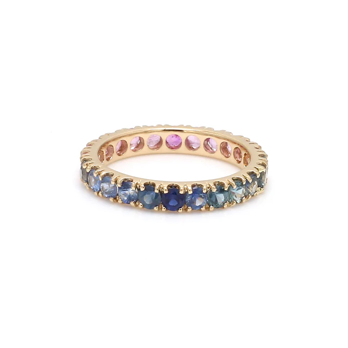 Osaka Pink Blue Ombre Ring