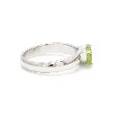 Peridot Heart Ring