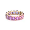 Pink Purple Blue Sapphire Ring