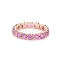 Pink Sapphire 3.50MM Round Ring