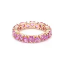 Pink Sapphire Heart Upside Down Ring