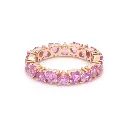 Pink Sapphire Heart Upside Down Ring