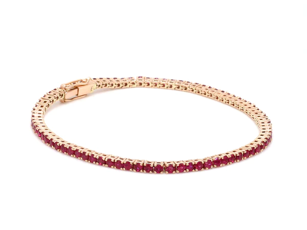 Ruby Round Bracelet