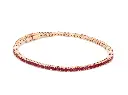 Ruby Round Bracelet