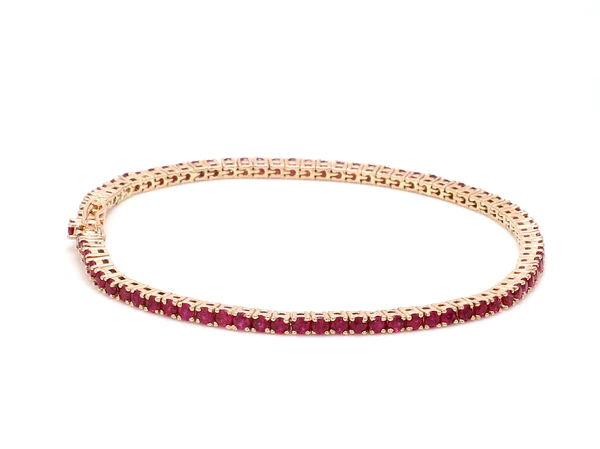 Ruby Round Bracelet