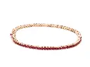 Ruby Round Bracelet