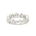 Diamond Mix Shape Eternity Ring