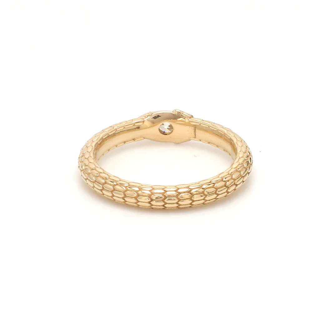 Diamond Snake Ring