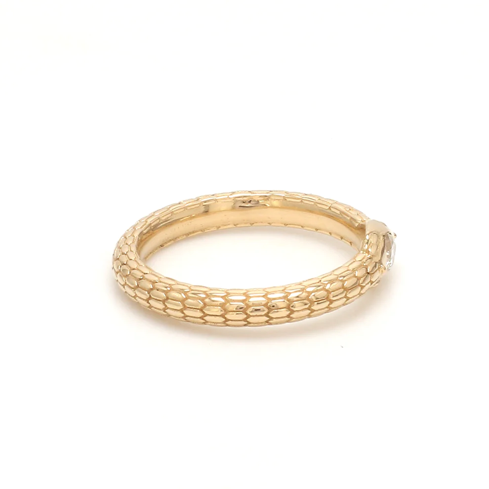 Diamond Snake Ring